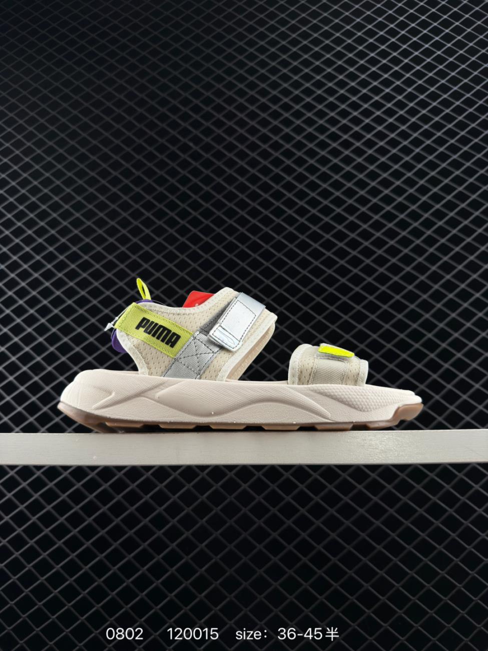 On Sale Puma adopts nylon webbing strip Velcro adjustment foam lightweight cushioning EVA midsole wea Shoes Sneakers